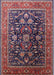 Mid-Century Modern Pink Oriental Rug, urb2370