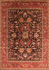 Oriental Orange Industrial Rug, urb2370org