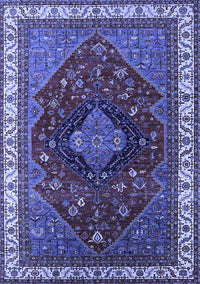 Persian Blue Traditional Rug, urb2371blu