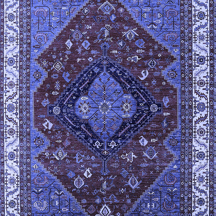Persian Blue Traditional Rug, urb2371blu