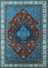 Persian Light Blue Traditional Rug, urb2371lblu