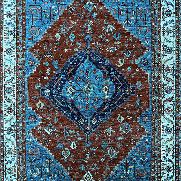 Persian Light Blue Traditional Rug, urb2371lblu