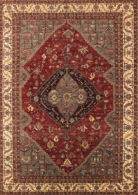 Persian Brown Traditional Rug, urb2371brn