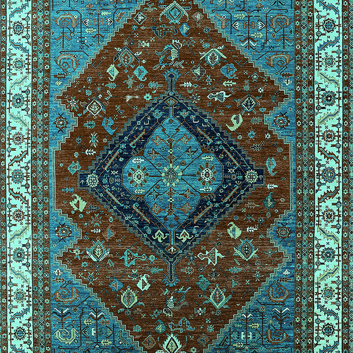 Persian Turquoise Traditional Rug, urb2371turq