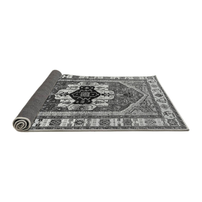 Sideview of Persian Gray Traditional Rug, urb2372gry