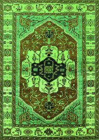 Persian Green Traditional Rug, urb2372grn