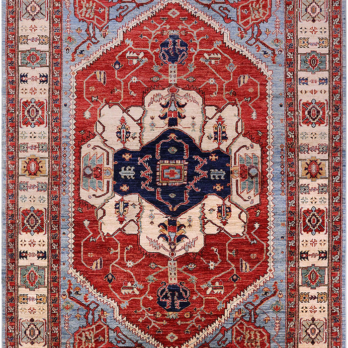Mid-Century Modern Red Persian Rug, urb2372