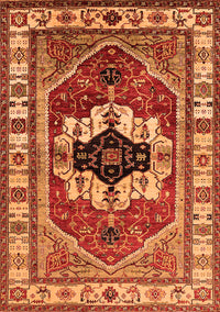 Persian Orange Traditional Rug, urb2372org