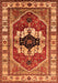 Persian Orange Traditional Rug, urb2372org