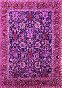 Oriental Pink Industrial Rug, urb2373pnk