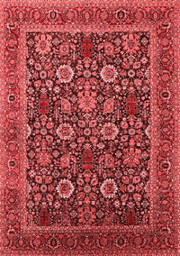 Oriental Red Industrial Rug, urb2373red