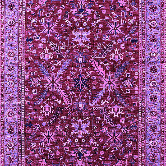 Oriental Purple Industrial Rug, urb2374pur