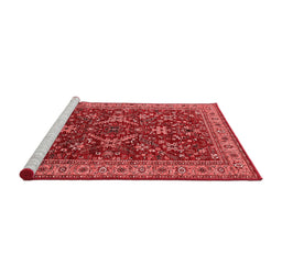 Industrial Red Washable Rugs