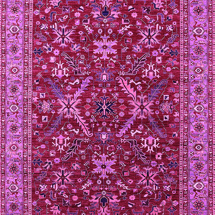 Oriental Pink Industrial Rug, urb2374pnk
