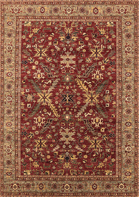 Oriental Brown Industrial Rug, urb2374brn