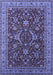 Oriental Blue Industrial Rug, urb2374blu