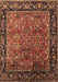 Oriental Brown Industrial Rug, urb2375brn