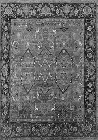 Oriental Gray Industrial Rug, urb2375gry