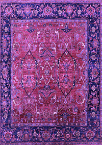 Oriental Purple Industrial Rug, urb2375pur