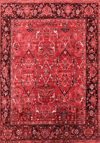 Oriental Red Industrial Rug, urb2375red