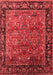 Oriental Red Industrial Area Rugs