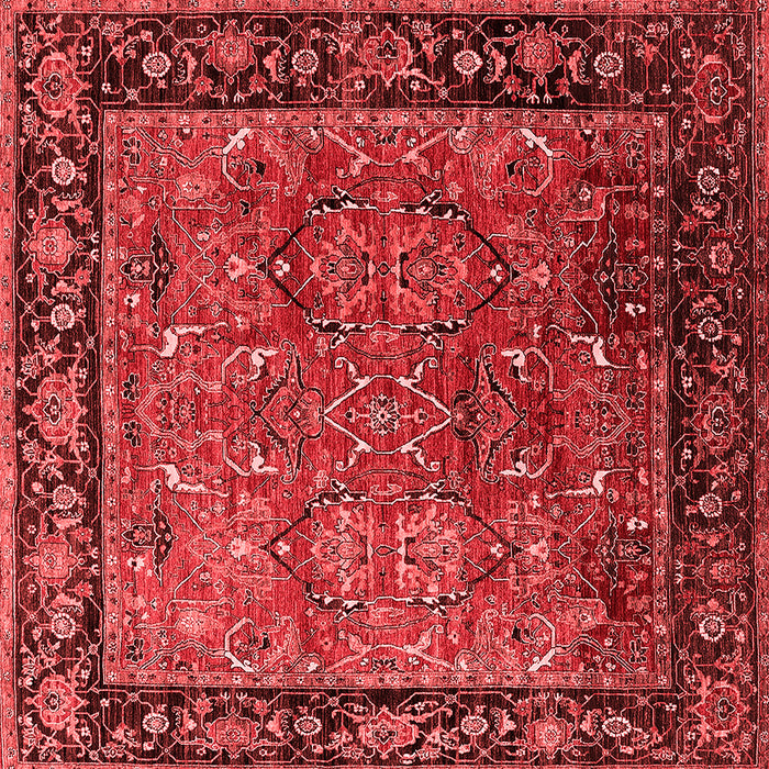 Oriental Red Industrial Rug, urb2375red