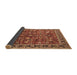 Sideview of Oriental Brown Industrial Rug, urb2376brn