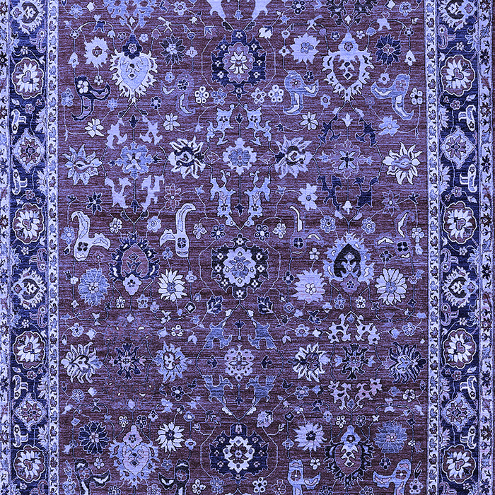 Oriental Blue Industrial Rug, urb2376blu