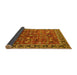 Sideview of Oriental Yellow Industrial Rug, urb2376yw