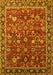 Oriental Yellow Industrial Rug, urb2376yw