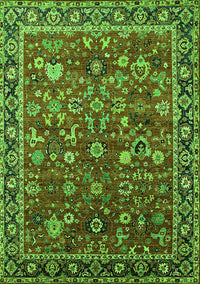 Oriental Green Industrial Rug, urb2376grn