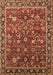 Oriental Brown Industrial Rug, urb2376brn