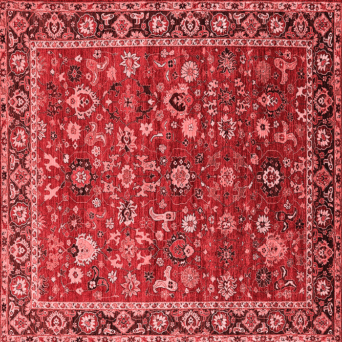 Oriental Red Industrial Rug, urb2376red