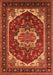 Machine Washable Oriental Orange Industrial Area Rugs, wshurb2377org