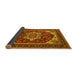 Sideview of Oriental Yellow Industrial Rug, urb2377yw