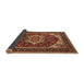 Sideview of Oriental Brown Industrial Rug, urb2377brn