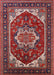 Mid-Century Modern Cranberry Red Oriental Rug, urb2377