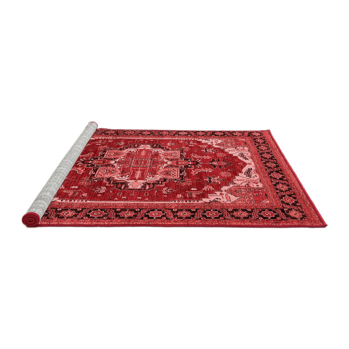 Industrial Red Washable Rugs