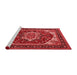 Industrial Red Washable Rugs