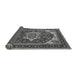 Sideview of Oriental Gray Industrial Rug, urb2377gry