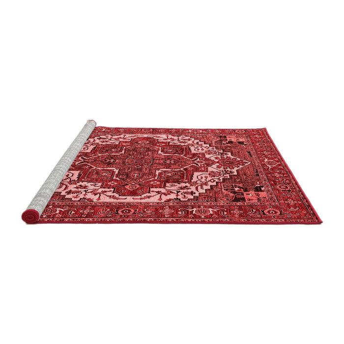 Industrial Red Washable Rugs
