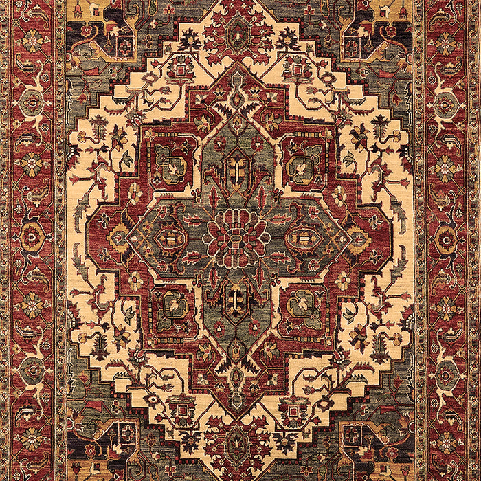 Oriental Brown Industrial Rug, urb2378brn