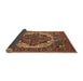 Sideview of Oriental Brown Industrial Rug, urb2378brn