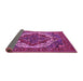 Sideview of Oriental Pink Industrial Rug, urb2378pnk