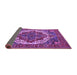 Sideview of Oriental Purple Industrial Rug, urb2378pur