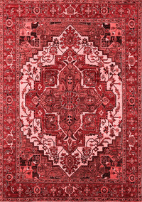 Oriental Red Industrial Rug, urb2378red