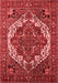 Oriental Red Industrial Area Rugs