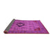 Sideview of Oriental Pink Industrial Rug, urb2379pnk