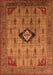 Machine Washable Oriental Orange Industrial Area Rugs, wshurb2379org