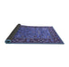 Sideview of Oriental Blue Industrial Rug, urb2380blu